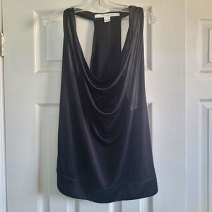 Diane Von Furstenberd size small black tank